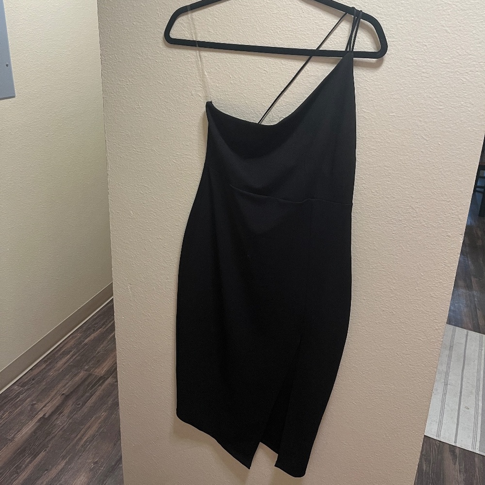 Large Fashion Nova Tight Black Dress